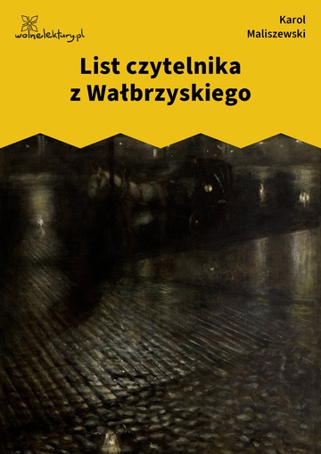 List czytelnika z Wałbrzyskiego