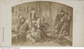 Autor nieznany , Artur Grottger, [Reprodukcja rysunku] Artur Grottger, ,,Obrona dworu", karton VI cyklu ,,Polonia"