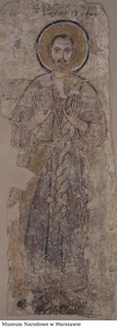Autor nieznany , Malowidło ścienne ­ Pustelnik Amone (Ammonios) z Tuna el Gebel