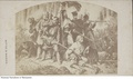 Autor nieznany , Artur Grottger, [Reprodukcja rysunku] Artur Grottger, ,,Bitwa", karton IV cyklu ,,Polonia"