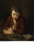 Jean­-Baptiste Charpentier starszy, Chłopiec karmiący pisklęta