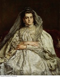 Jan Matejko, Portret żony artysty Teodory z Giebułtowskich