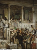 Maurycy Gottlieb, Chrystus nauczający w Kafarnaum