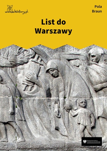 List do Warszawy