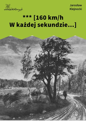 *** [160 km/h W każdej sekundzie…]