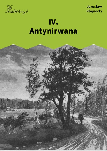 Jarosław Klejnocki, Elegia na śmierć szczegółów (tom), IV. Antynirwana