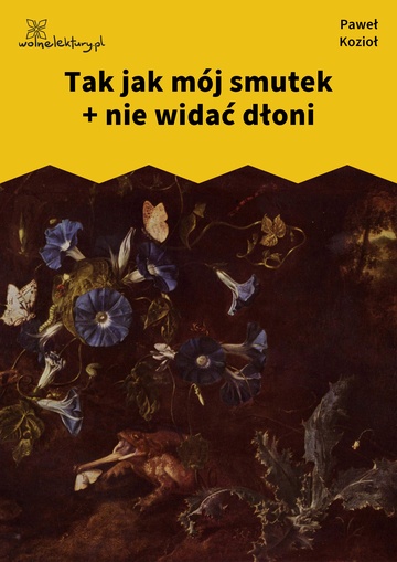 Paweł Kozioł, Czarne kwiaty dla wszystkich, Tak jak mój smutek + nie widać dłoni
