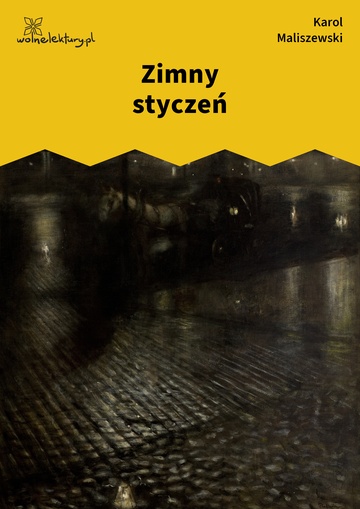 Karol Maliszewski, Zdania na wypadek, II. Liryka lokalna , Zimny styczeń