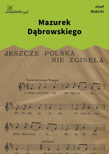 Józef Wybicki, Mazurek Dąbrowskiego