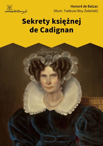 Honoré de Balzac, Sekrety księżnej de Cadignan