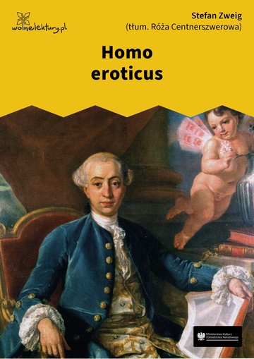 Stefan Zweig, Homo eroticus