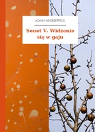 Adam Mickiewicz – Sonet V. Widzenie się w gaju