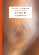 Władysław Syrokomla – Słówko do czytelnika
