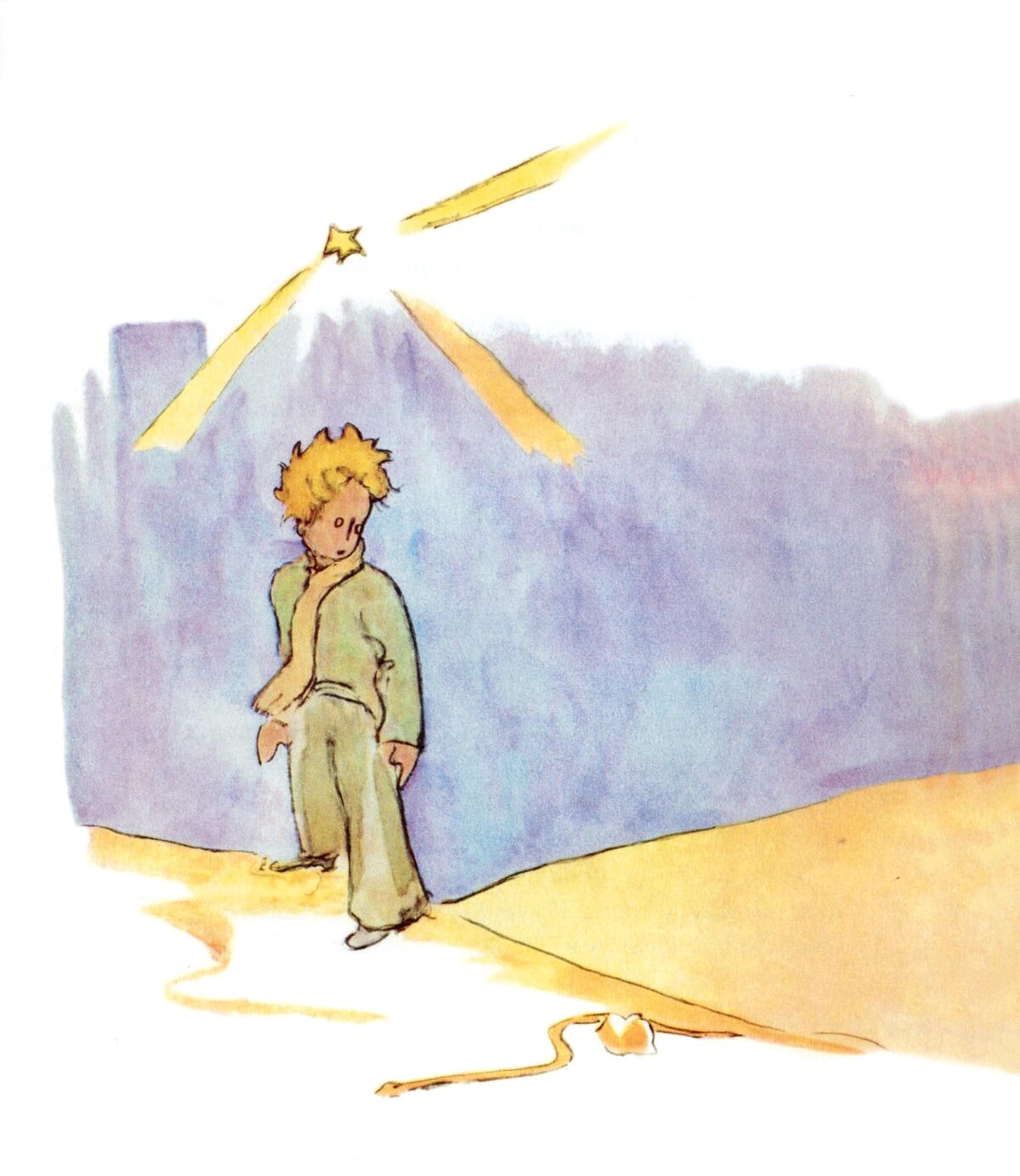 Иллюстрации Антуана де сент-Экзюпери к сказке маленький принц