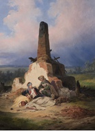January Suchodolski – Ranny ułan z 1831 roku