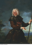 Jean-Baptiste Oudry – Portret pielgrzyma (Portret króla Stanisława Leszczyńskiego w stroju pielgrzyma)