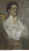 Olga Boznańska, Autoportret