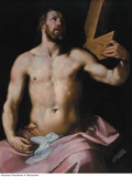 Cornelis Cornelisz van Haarlem, Chrystus z krzyżem i kielichem