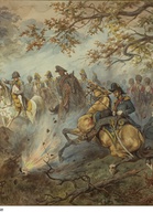 Juliusz Kossak – Aleksander Fredro pod Hanau w 1813 roku