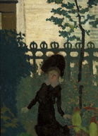 Edouard Vuillard – Kobieta w ogrodzie (Dziewczynka w ogrodzie)