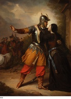 Józef Simmler – Pożegnanie Wacława z Marią
