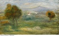 Auguste Renoir, Krajobraz z południa Francji